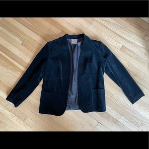 vintage open-front blazer